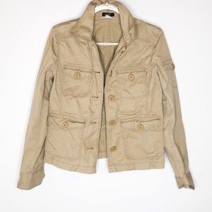 J.Crew Khaki Tan Safari Jacket